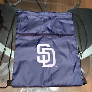 San Diego Padres shoe bag/back pack